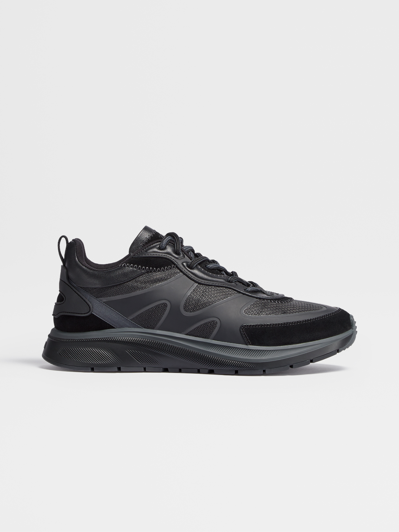 Black #UseTheExisting™ Nylon Sneakers